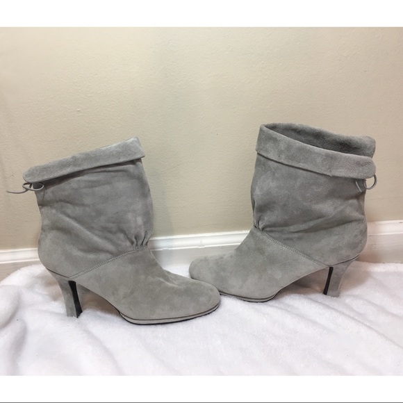 Worthington Light Smoke Grey Booties - Picture 2 of 8